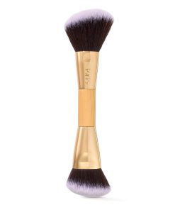 double-ended cream & powder bronzer brush
